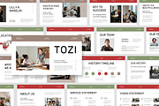 Tozi : Training Business Powerpoint, a Presentation Template by Punkl Camp (Thumbnail 1 of 9)