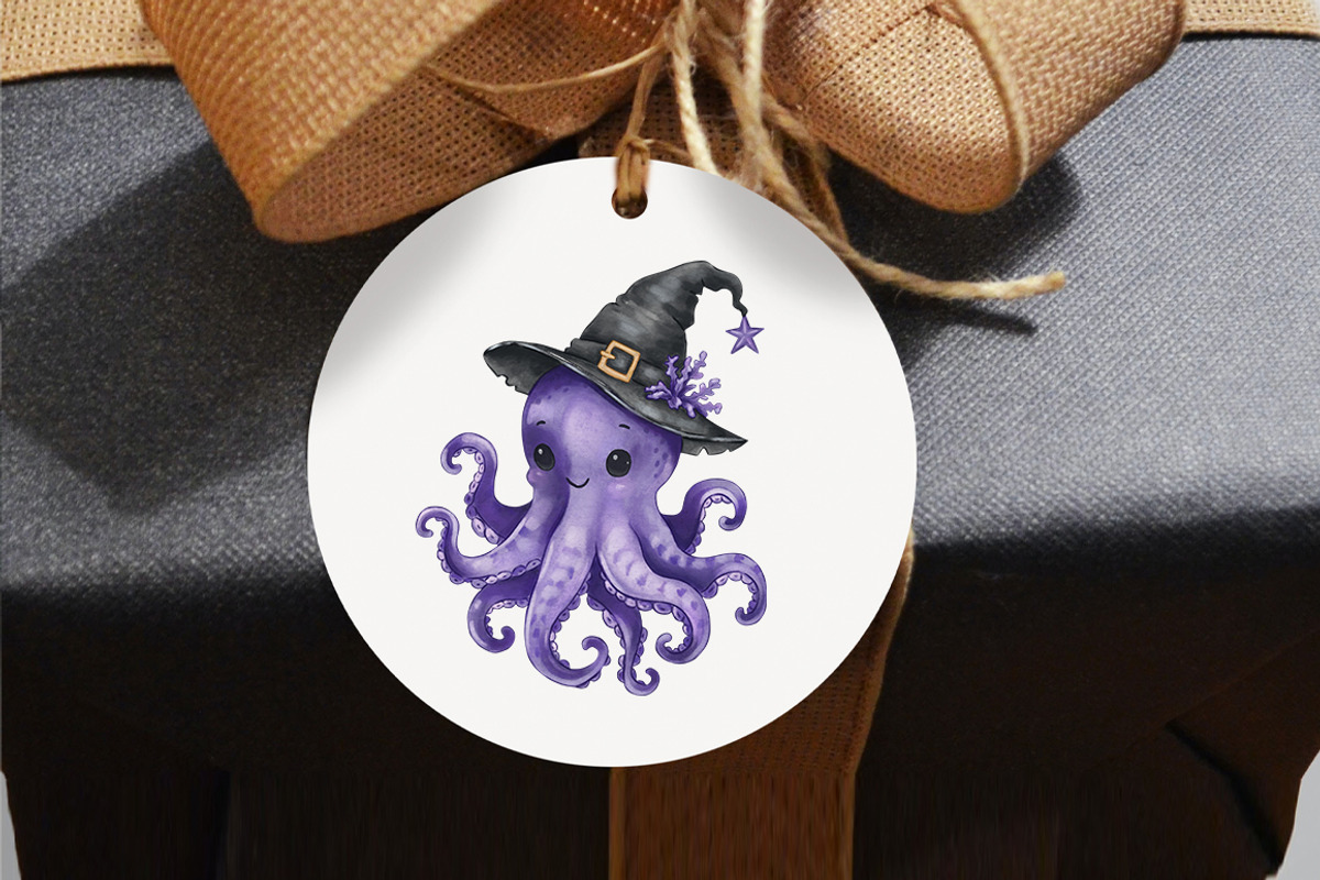 Underwater Halloween Clipart, a Seasonal Illustration by SvetaArtStore (Photo 6 of 8)