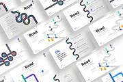 Road Infographic PowerPoint Template, a Presentation Template by Ink Gallery (Thumbnail 3 of 3)
