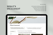 Notion Project Framework Hub, a Templates & Theme by Swyn.Studio (Thumbnail 2 of 10)