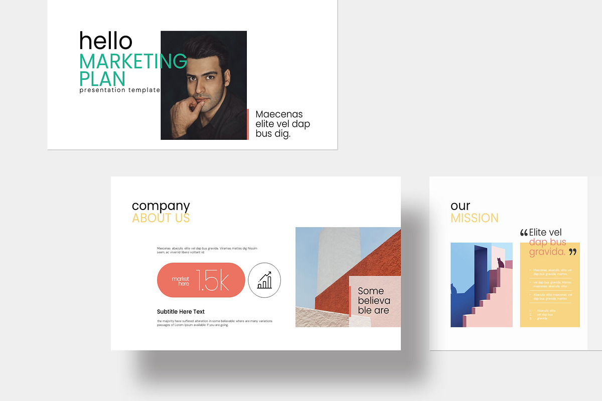 Marketing Plan Presentation Template, a Presentation Template by ...