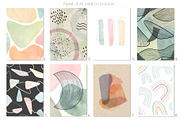 4 colors combinations of shapes, a Texture Illustration by marie dricot (Thumbnail 11 of 14)