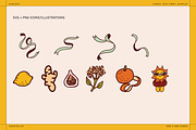 Khrusty Display Font + Icon Bundle, a Handwritten Font by Side X Side Studio (Thumbnail 4 of 7)