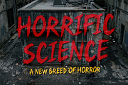 HorrificScience Horror Thriller Font, a Handwritten Font by HypeWorksCo (Thumbnail 1 of 16)
