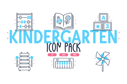 Kindergarten Icons