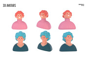 3D Avatars, a Templates & Theme by Grivina's shop (Thumbnail 9 of 13)