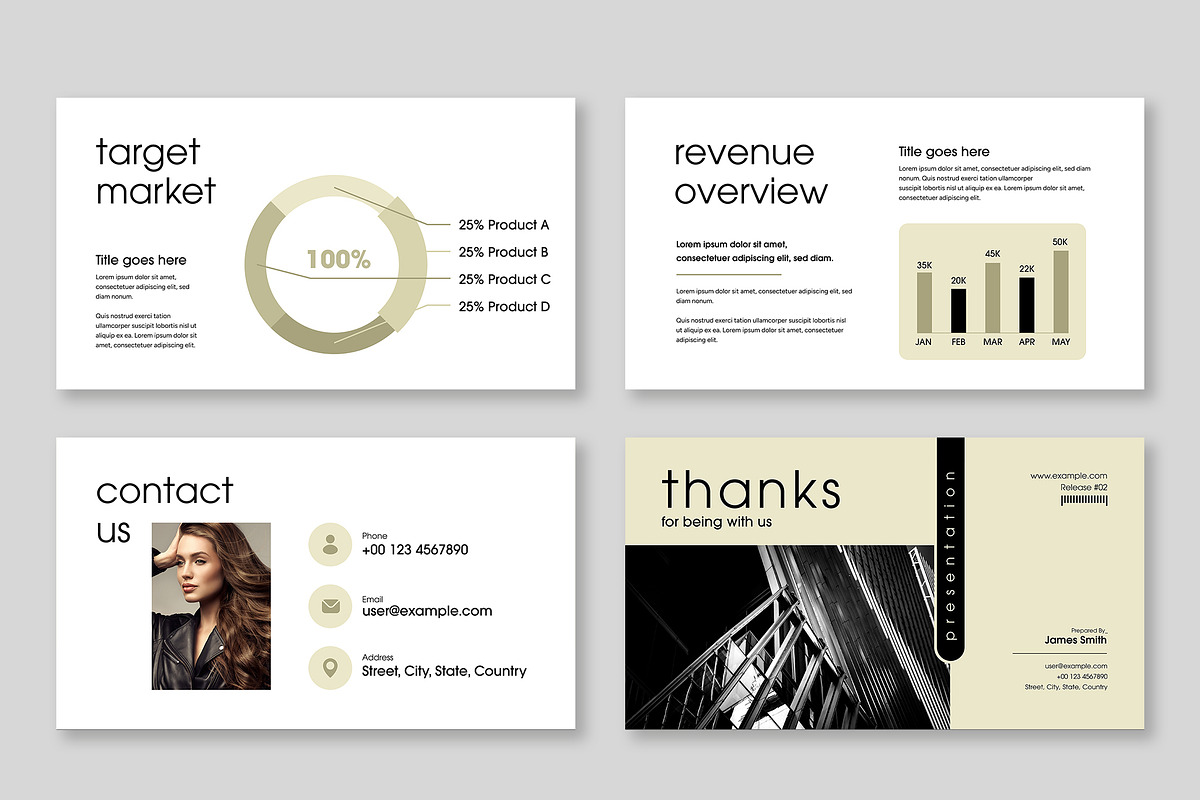 Minimal Business Presentation Layout, a Presentation Template by Mighty-Slide (Photo 5 of 5)