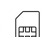 34 Smartphone Essentials Icon Set, an Outline Icon by adenpinkstore (Thumbnail 9 of 15)