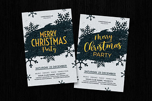Christmas Party Flayer, Merry Christ, a Templates & Theme by DesignWorkz
