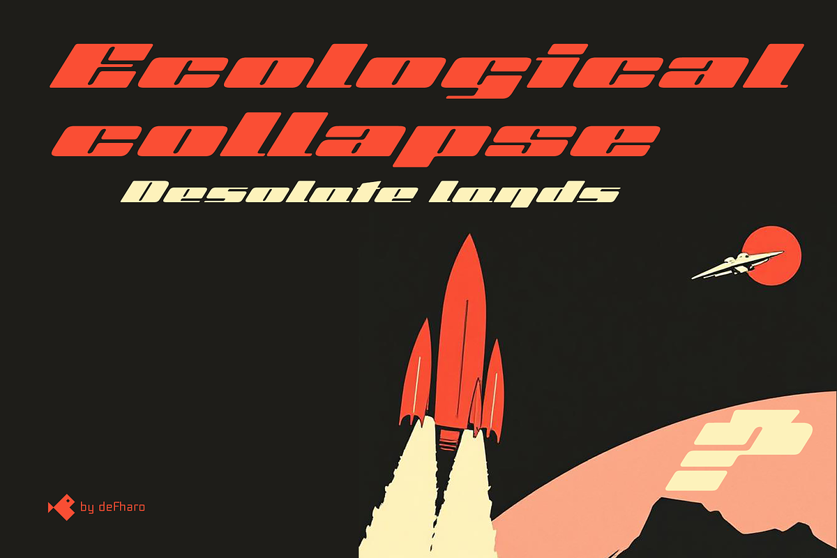 Octavus Slanted | Roman & Caps fonts, a Sans Serif Font by deFharo (Photo 9 of 15)