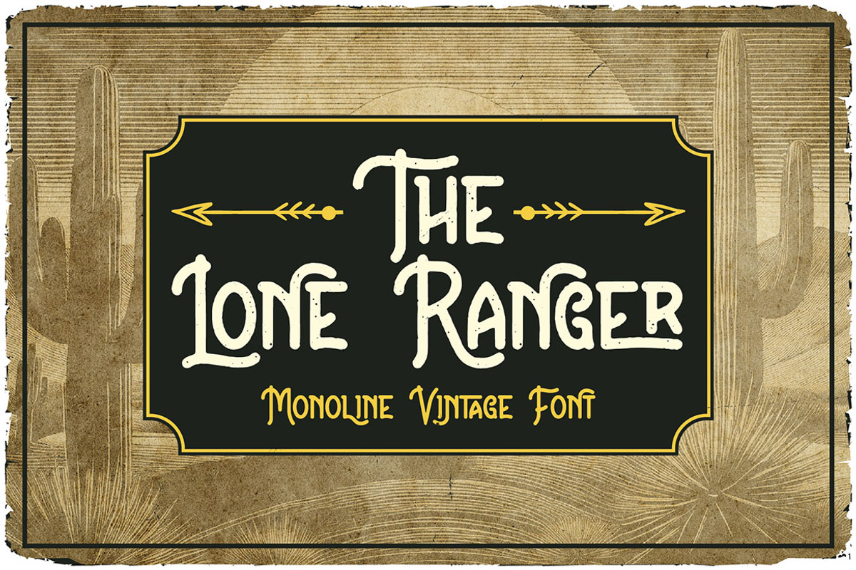 The Lone Ranger, a Handwritten Font by JumboDesign (Photo 1 of 5)
