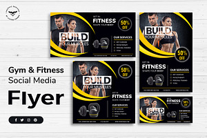 Gym Social Media Template