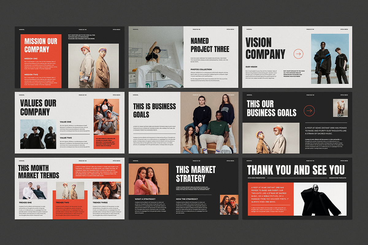 Midsvel Pitch Deck - Powerpoint, a Presentation Template by Surotype (Photo 9 of 10)