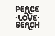Surfing Beach Duo, a Handwritten Font by SaktiAvellin (Thumbnail 2 of 10)