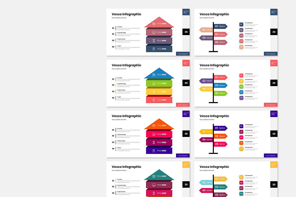 Vesco Infographic Template, a Presentation Template by Analogous Temp (Photo 3 of 4)