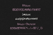 Velvet Thunder Dry Brush Font, a Handwritten Font by The October Creative (Thumbnail 2 of 8)