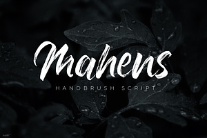 Mahens - Hand Brush Script