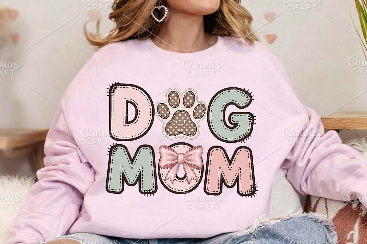 Dog Mom PNG Sublimation PNG, an Illustration by Canvas Craft (Photo 6 of 6)