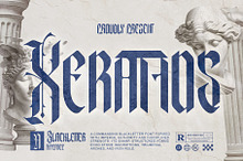 Xerathos Gothic Blackletter Medieval