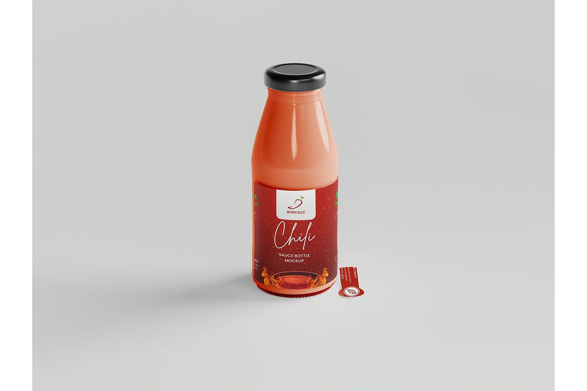 Sauce Bottle Mockup, a Product Mockup by zippypixelstudio (Photo 7 of 10)