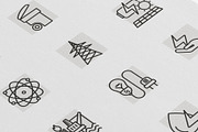 Energy | 16 Thin Line Icons Set, an Outline Icon by Alex Blogoodf (Thumbnail 7 of 9)