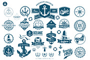 Set of Nautical elements, an Illustration by Noka Studio (Thumbnail 3 of 3)
