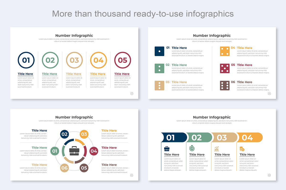 Number Infographic, a Presentation Template by Mighty-Slide (Photo 6 of 7)