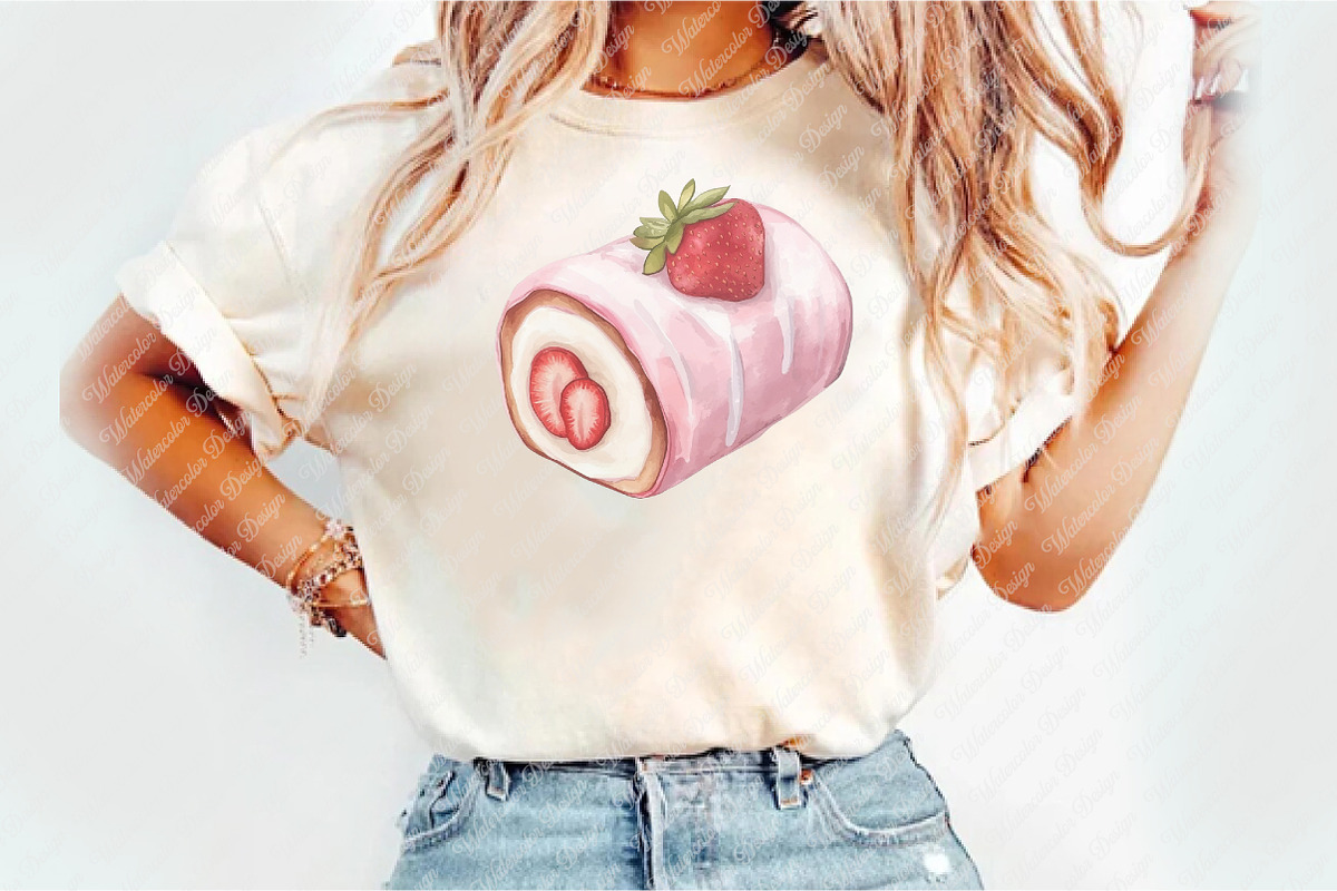 Watercolor Pastel Sweets Clipart, an Illustration by Watercolor design (Photo 5 of 12)
