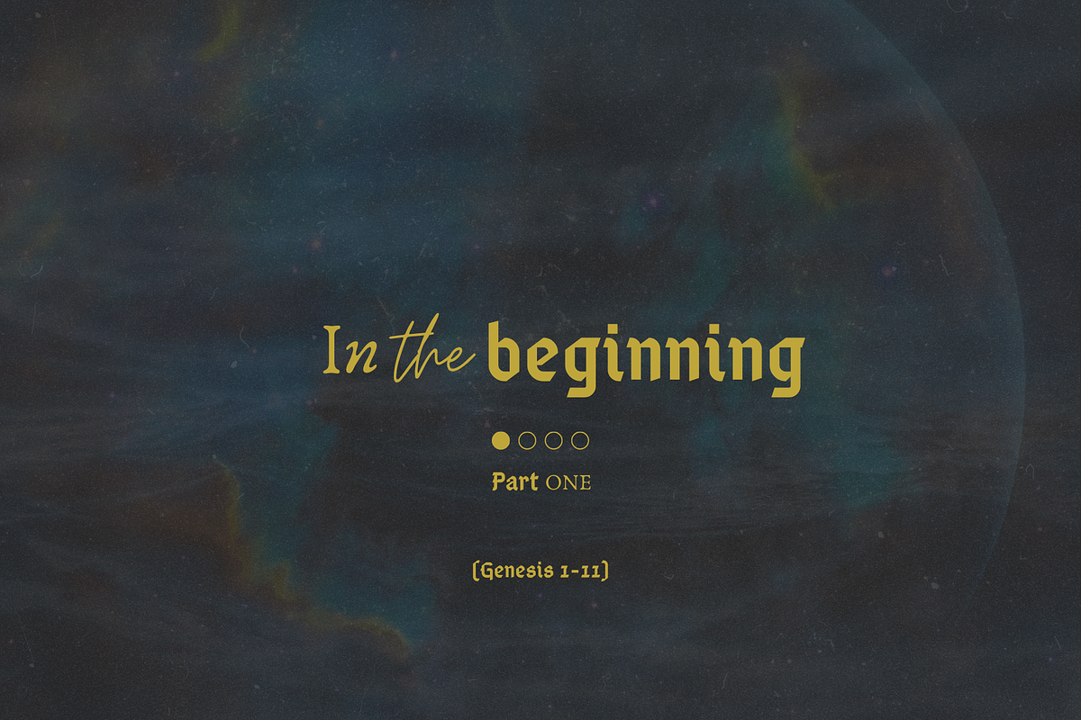 In the Beginning - Sermon Series, a Presentation Template by dwellstreetmedia (Photo 1 of 6)