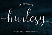 Harlesy Script, a Handwritten Font by sizimon (Thumbnail 1 of 8)