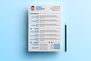 Resume/CV Photoshop & Word, a Resume Template by Studio 19 (Thumbnail 2 of 6)