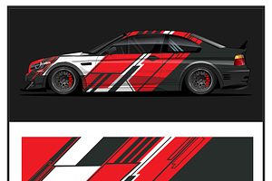 Dynamic Car Wrap Design, a Transportation Illustration by CarWrap design