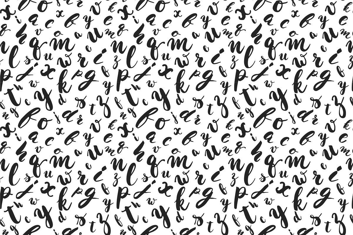 Alphabet letters seamless patterns, a Pattern Graphic by Tumana_Net (Photo 5 of 6)