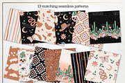 Desert Dreams clipart and patterns, an Illustration by Gaynor Carradice Designs (Thumbnail 3 of 3)