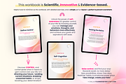 Self-Love & Anxiety Control Workbook, a Print Template by PlannersByBee (Thumbnail 2 of 4)