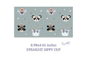 12 Oz Sippy Cup Sublimation Bundle, a Print Template by DysenkaArt (Thumbnail 4 of 8)