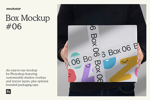 Packaging Box 06 Mockup, a Packaging Mockup by mockstar