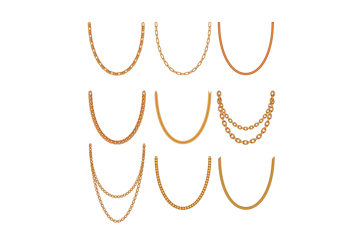 Golden chains collection, an Object Graphic by pikepicture (Photo 1 of 3)