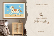 Little Cowboy Boys Mockup Frame, a Household Mockup by Coco & Cub Studio (Thumbnail 1 of 5)