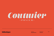Couturier Poster, a Font by Latinotype (Thumbnail 1 of 14)