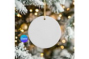 Ceramic Ornament Mockup, a Merchandise Mockup by EmpaviMockups (Thumbnail 2 of 6)
