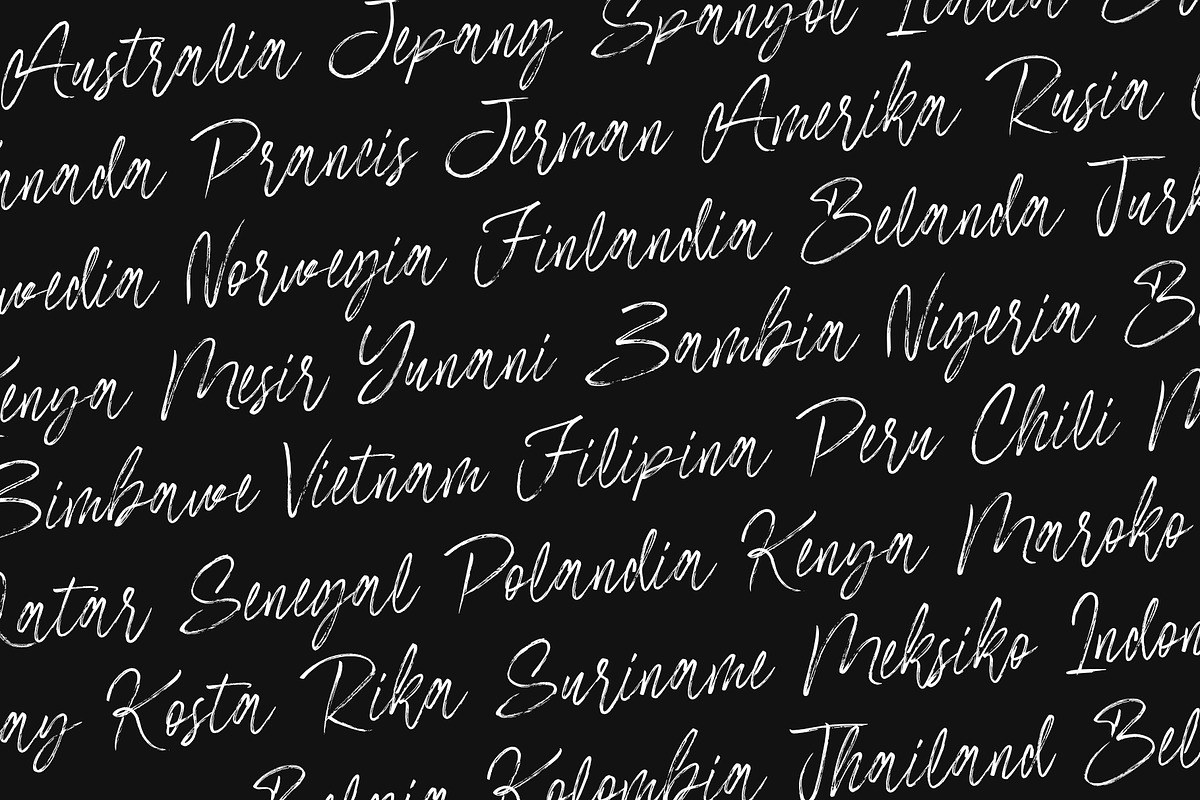 Hockaige - Elegant Handwritten Brush, a Handwritten Font by Sealoung (Photo 7 of 12)