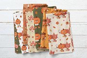 Cute Autumn Clipart Bundle, a Seasonal Illustration by NataKa (Thumbnail 9 of 10)