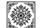 50 Elegant Floral Ornament Bundle, a Decorative Illustration by Amazin_art (Thumbnail 37 of 38)