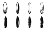 Surfboard Outline Vector icon Bundle, an Outline Icon by Gfx Expert Team (Thumbnail 3 of 3)