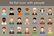 Flat Icons With People, an Icon by Gurza SHOP (Thumbnail 4 of 5)