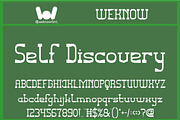 Return Home font, a Font by weknow (Thumbnail 2 of 8)