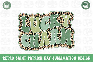 Leopard Lucky Charm Sublimation Png