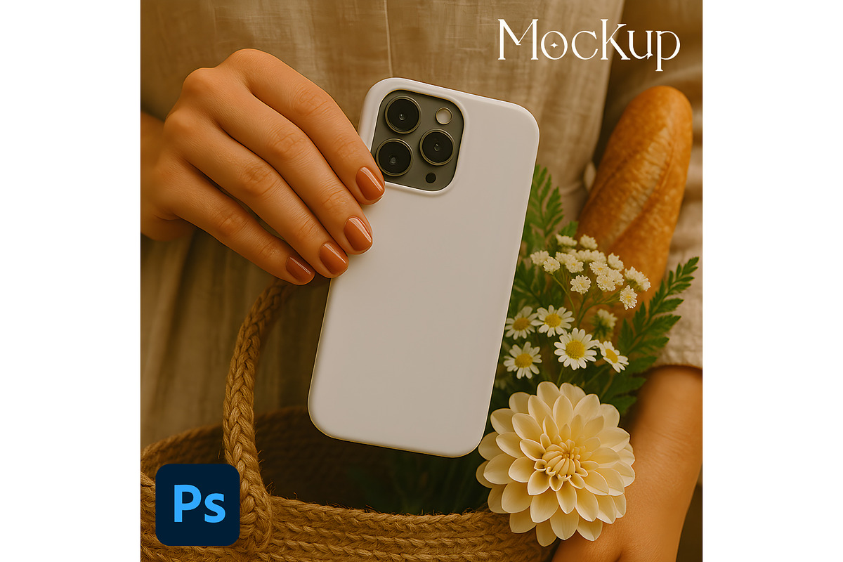 iPhone Tough Phone Case Mockup, an iPhone Mockup by UrbanMockupsStore (Photo 1 of 5)