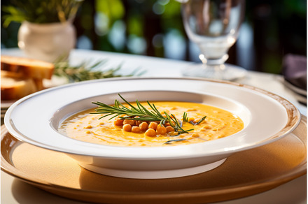 Chickpea Soup a classic of Umbrian, a Food & Drink Photo by Rodica Ciorba